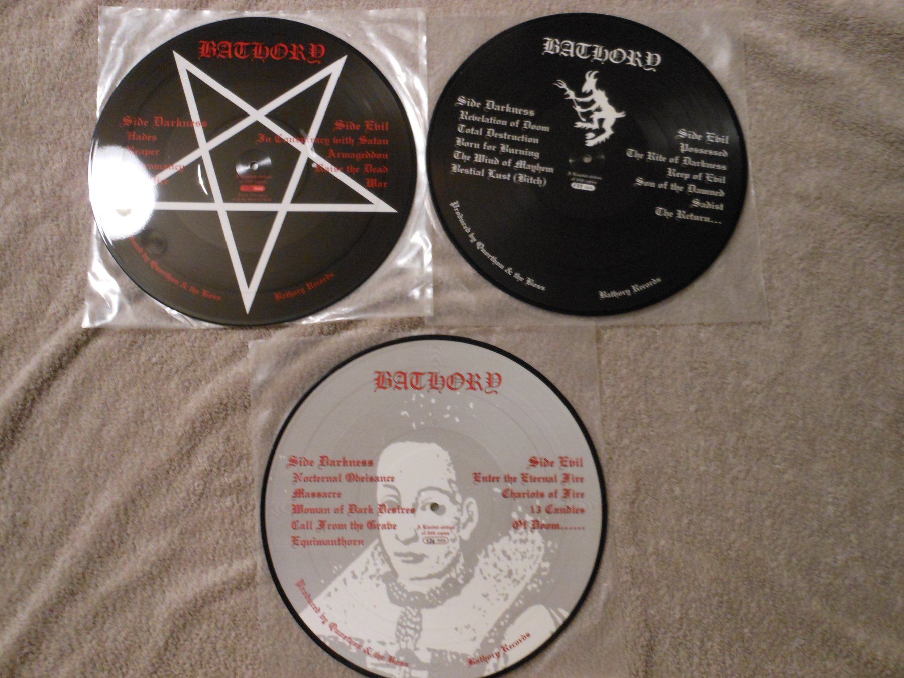Vinyles: Bathory 3 Picture Disc – D'occasion à Liebefeld par type013 1
