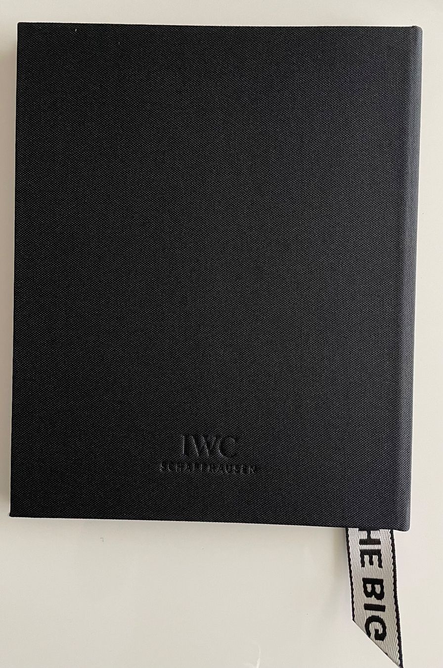 Libri: IWC Notebook The Big Pilot – Nuovo e nell'imballaggio originale da Benken ZH venduto da Teessino 4