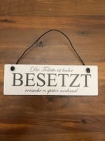 Holz Schild Wanddeko 