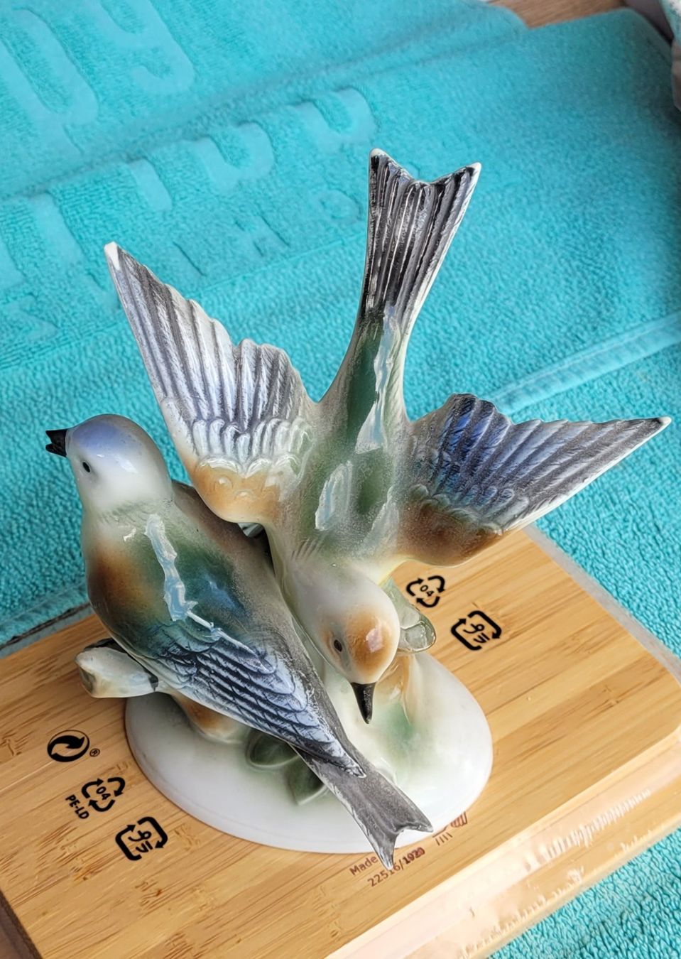 Statuette: Porzellan Vogelpaar – Usato da Thun venduto da Engel114 6