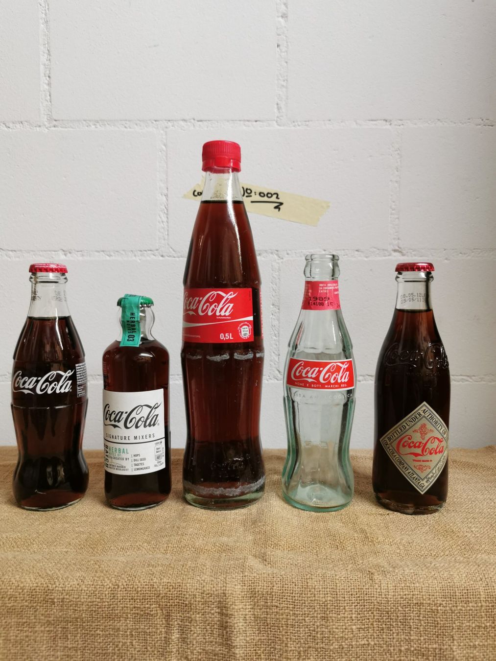 Coca-Cola Altro in Stoviglie & Bicchieri: 5x Coca Cola Flasche #002 – Usato da Wetzikon ZH venduto da Tothart