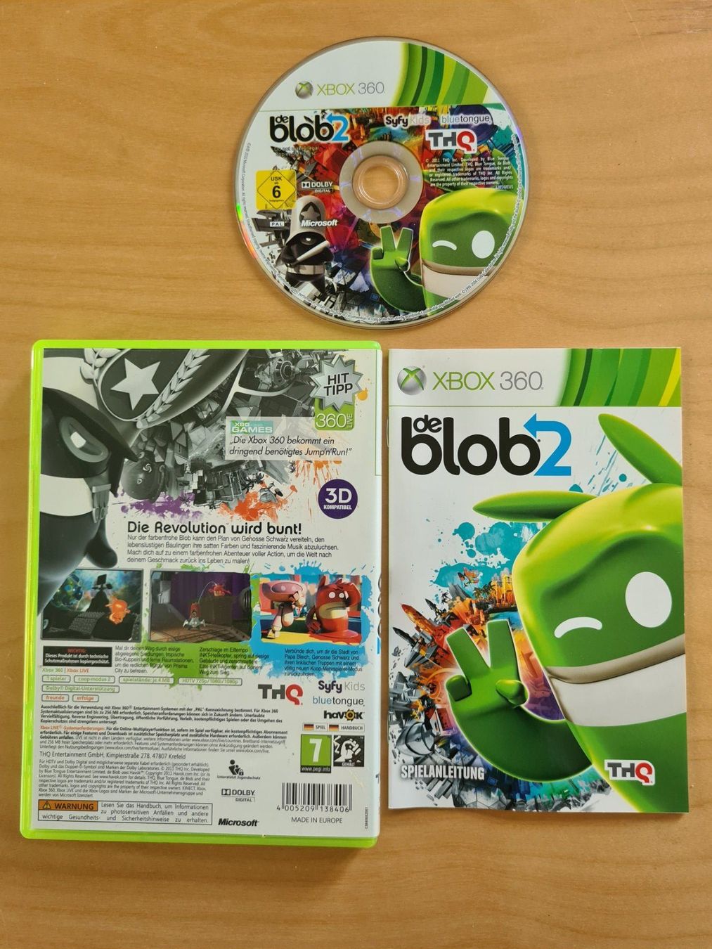 Spiele: de Blob 2 (Xbox 360) – Gebraucht aus Oberwil BL von Spieltopia 1