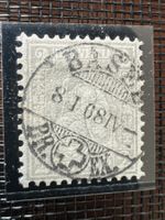 Sitzende Helvetia Nr. 23 Vollstempel Basel (5668)