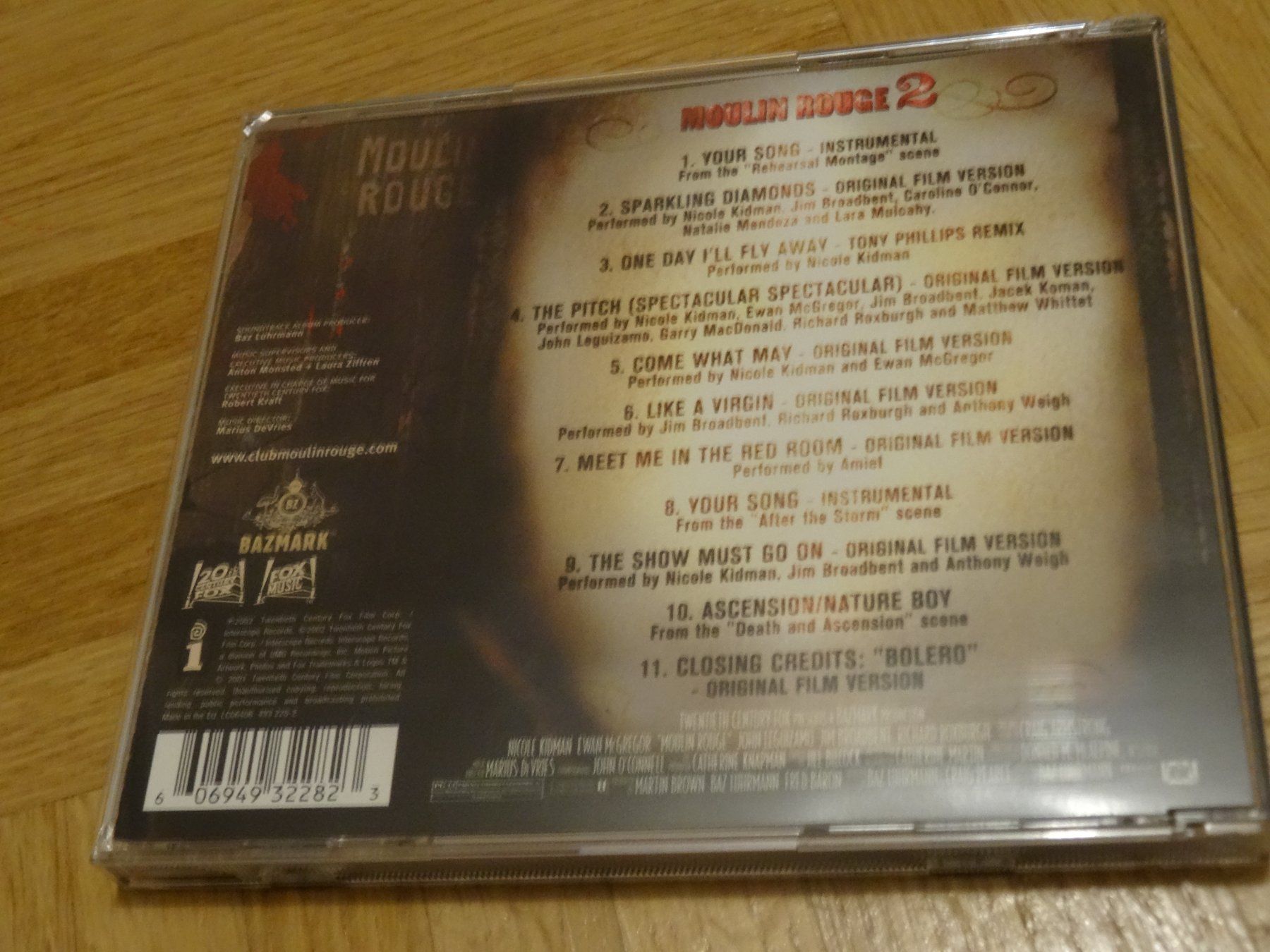 CDs: Moulin Rouge 2 Soundtrack CD – Gebraucht aus Olten von Disc-Ausverkauf 1