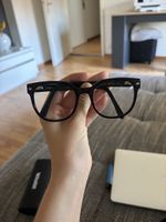 Brille Unofficial schwarz inklusive Etui neuwertig
