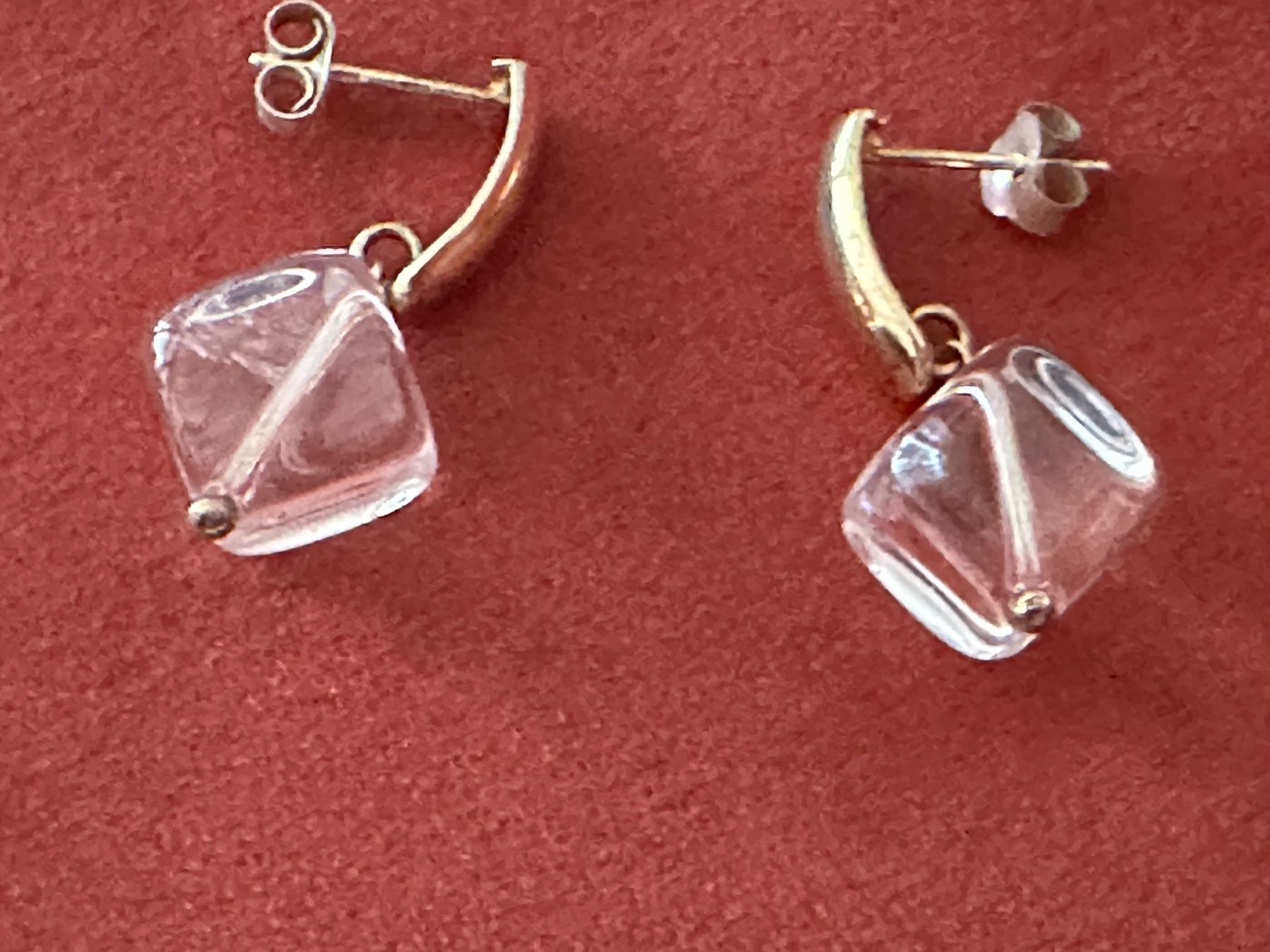 Ohrringe & -stecker: 925 Silber Ohrstecker vergoldet – Gebraucht aus Herbriggen von Sehrazade 2