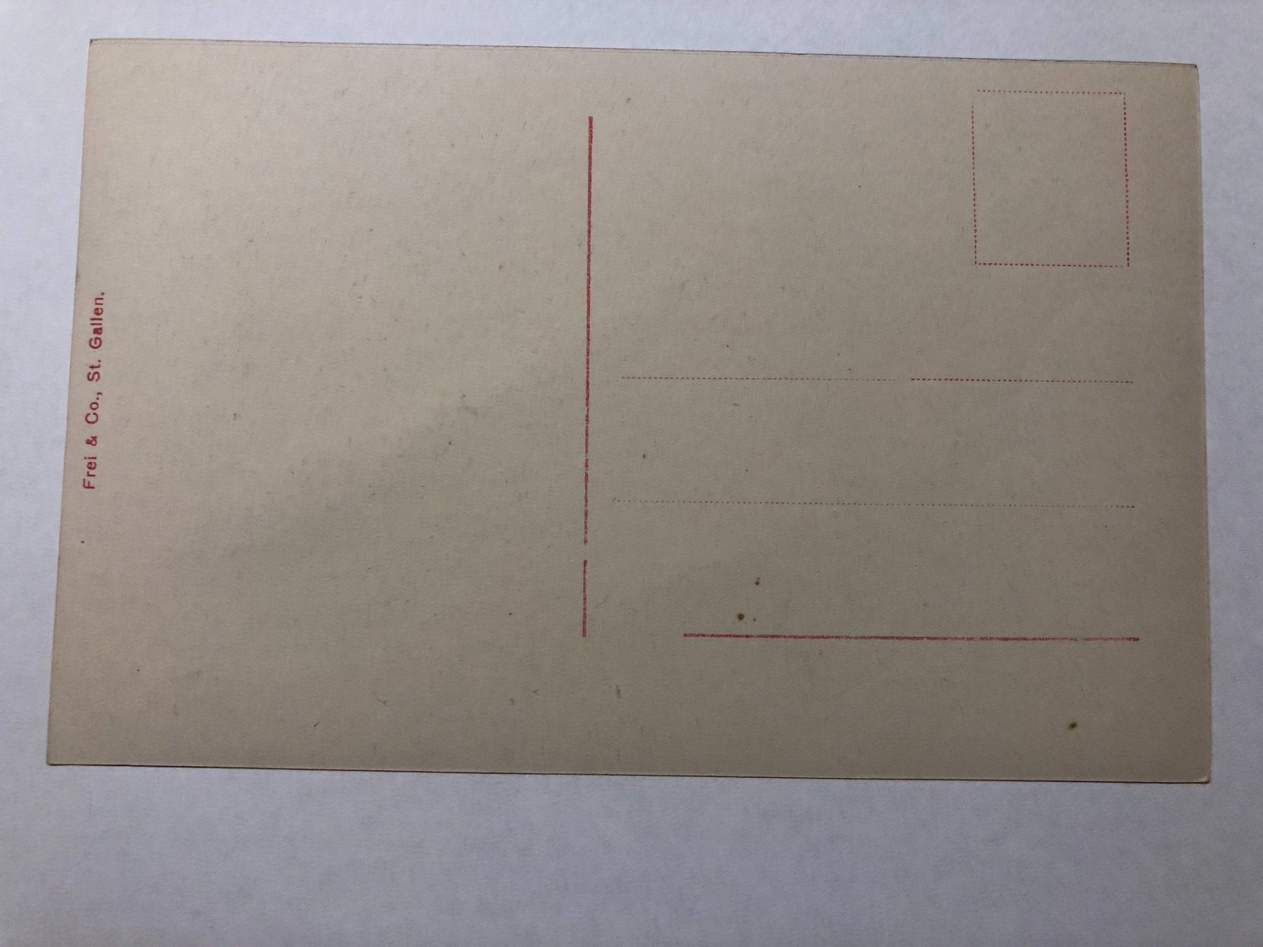 Cartoline postali: St. Gallen - Rosenbergstrasse - Rest zum Strauss – Usato da Pfäffikon ZH venduto da Waltoversand 1