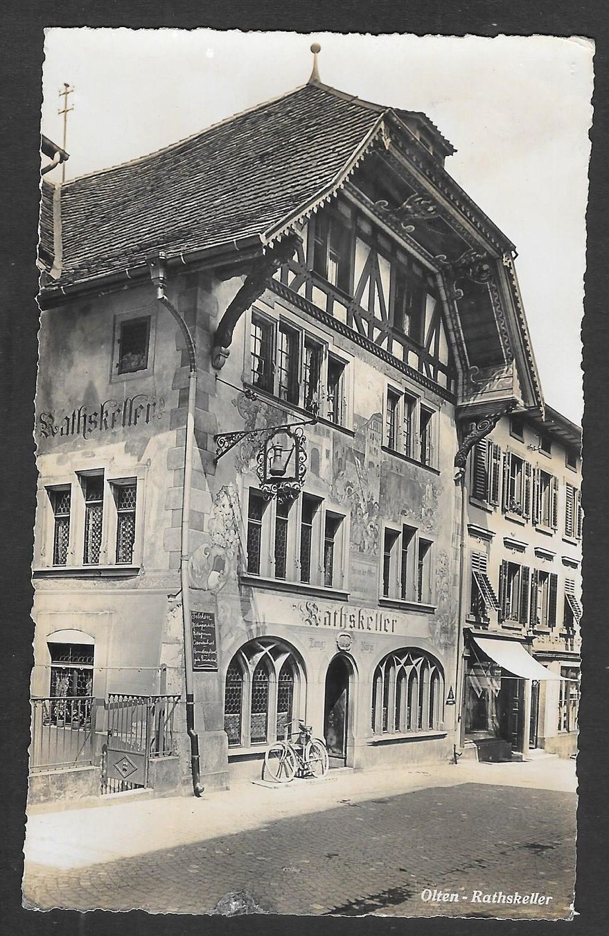 Cartes postales: Olten Rathskeller – D'occasion à Olten par clotaldi