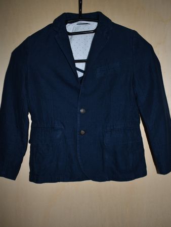 Marineblauer Blazer, Grösse 122, für den Frühling