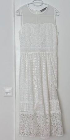 Elegant White Lace Maxi Dress - Perfect for Summer Parties!