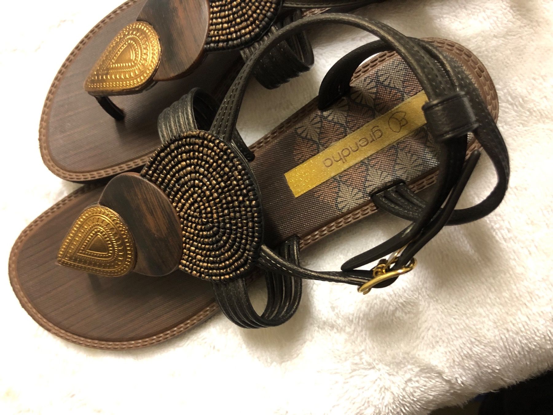 Scarpe da donna: Sandalen Gr. 37 – Nuovo (secondo la descrizione) da Schaffhausen venduto da Fixier 2