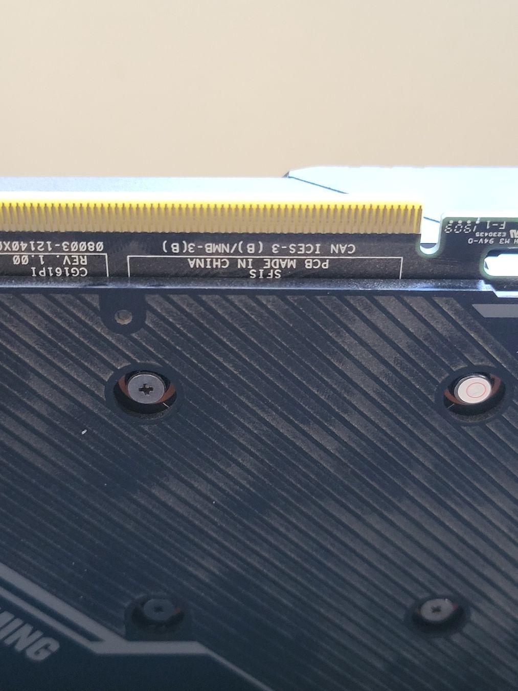 Asus Grafikkarten: rtx 2060 asus tuf – Gebraucht aus Cologny von ano_c2x9 5