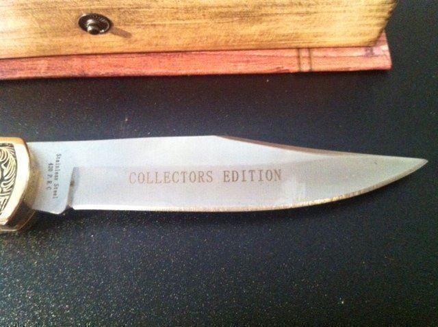 Accessori: schönes Sammlermesser, "Postauto" – Nuovo e nell'imballaggio originale da Einsiedeln venduto da Fundgrube59 5