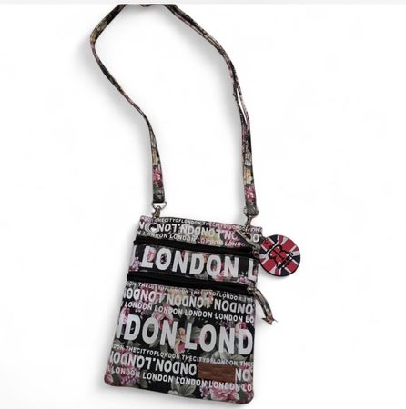 Schicke Tasche mit London-Print: Perfekt für den Sommer!