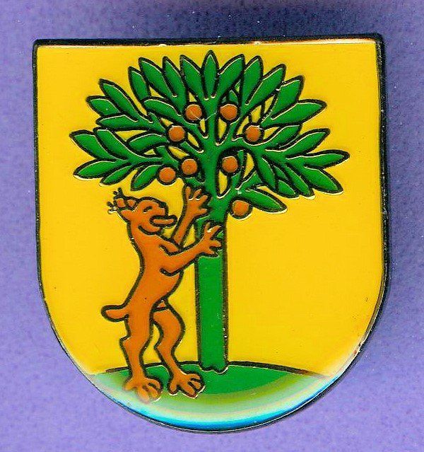 Placchette & Badge: Gemeinde Wappen   RISCH ROTKREUZ – Usato da Winterthur venduto da Sammleroase