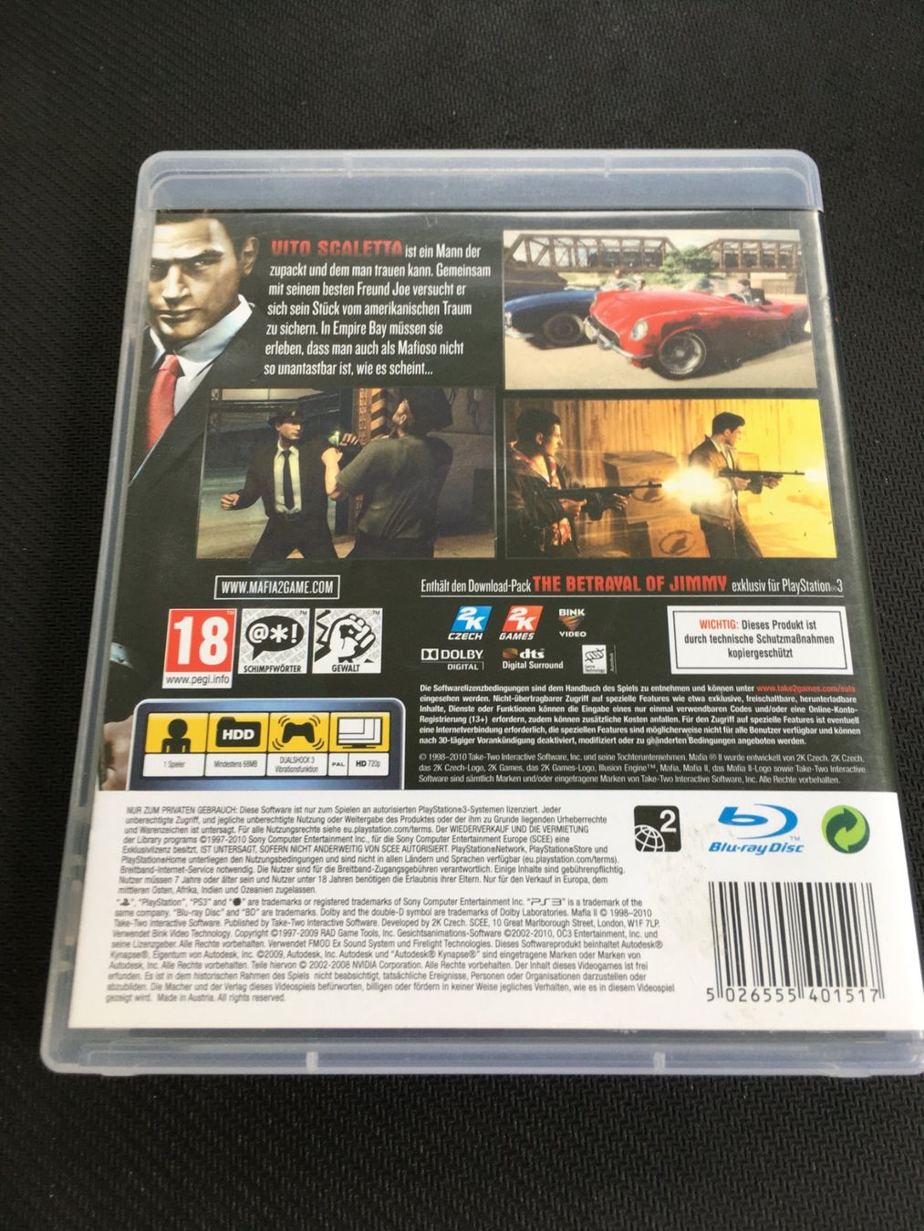 Sony Giochi: Mafia II -  PS3 / Playstation 3 – Usato da St.Gallen venduto da sjosjo 1