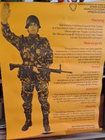 Schweizer Militär Plakat  " Halt "  vor Bunker , Festungen