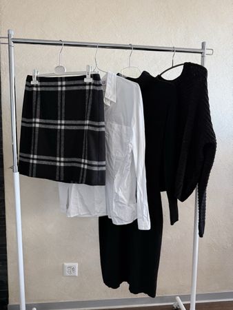 Damen Kleiderpaket 5 Teile – Kaschmir/Wolle Rock, Kleid, etc
