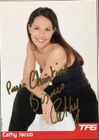 Cathy Jacob Autogramm signiert Foto 10x15cm