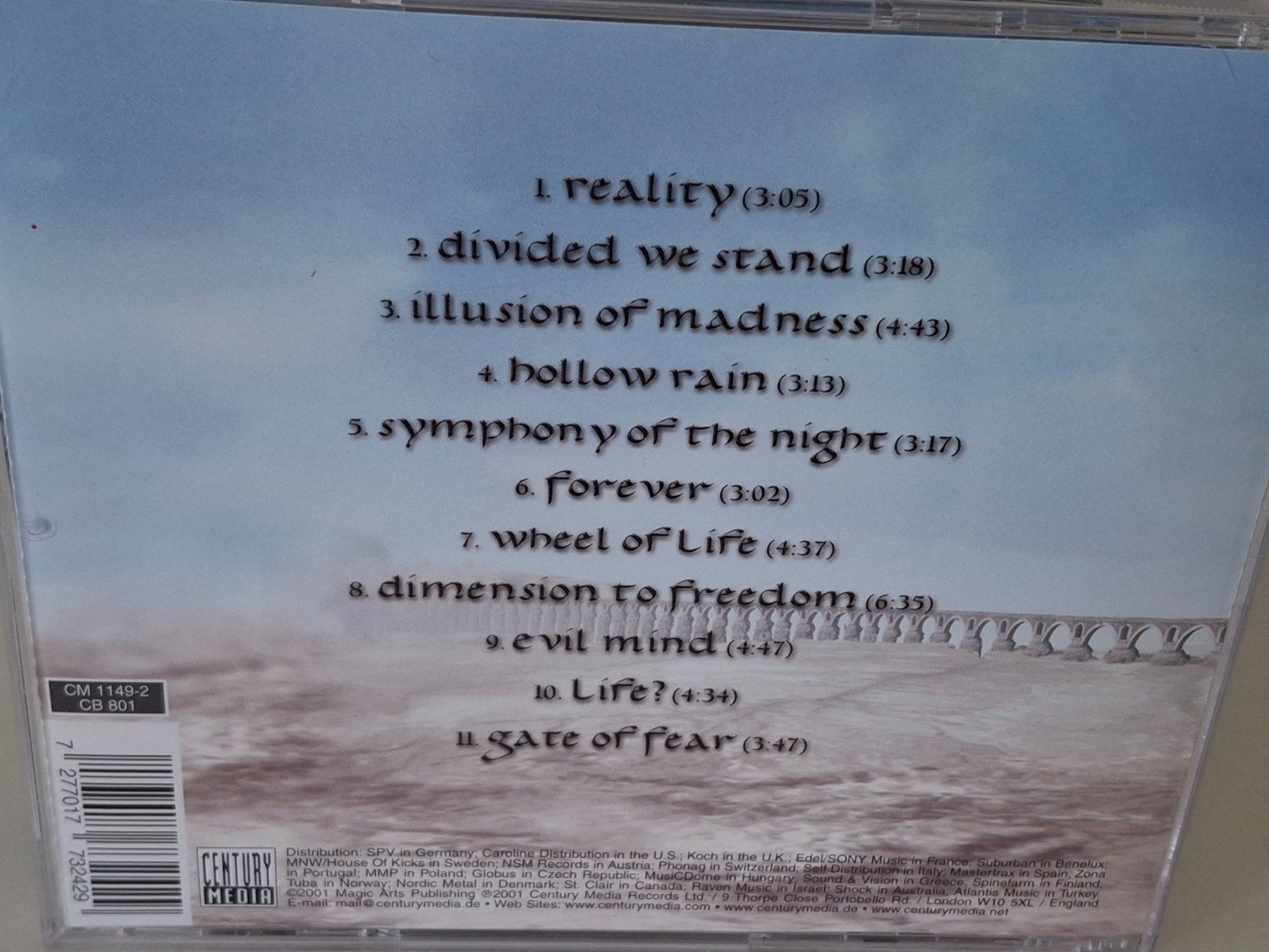 CD: CD ZONATA - Reality - CD - Power Metal Raritä – Usato da Aarberg venduto da Jackup1 1