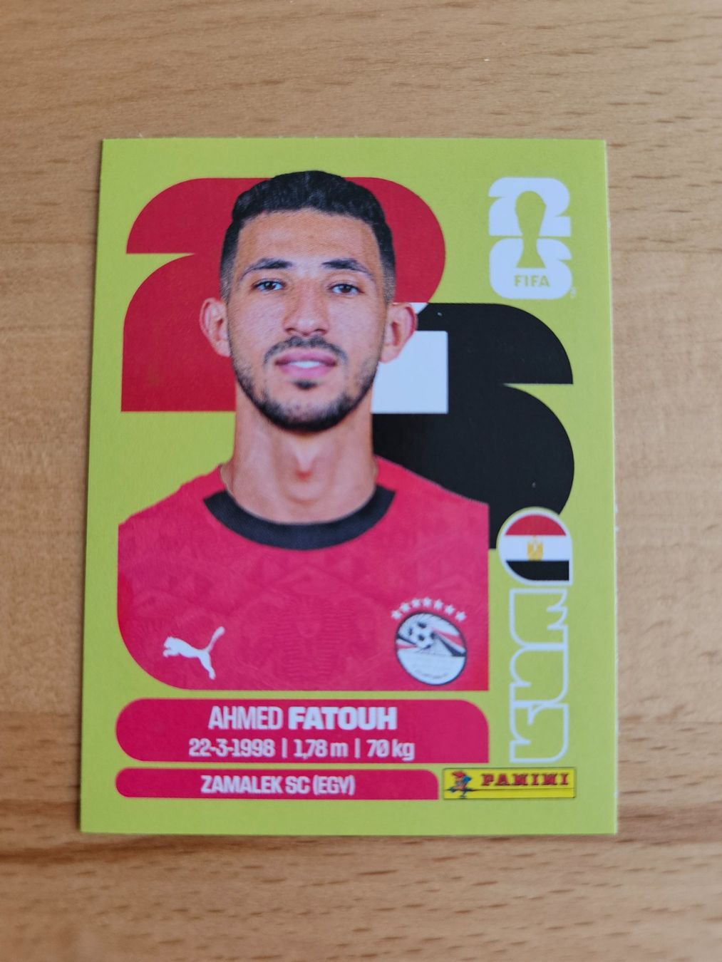 Panini Carte collezionabili: Panini WM 2026 EGY 9 – Nuovo (secondo la descrizione) da Winterthur venduto da melac