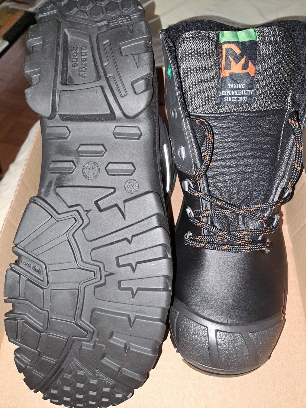 Scarpe da uomo: Emma Sicherheitshochschuhe S3 "BRYCE" Gr.41 – Nuovo (secondo la descrizione) da Mellingen venduto da Tira86 1