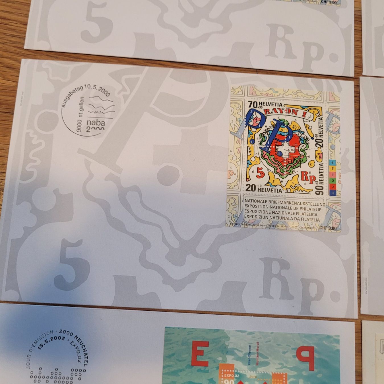 Alle Briefmarken: Los Mit FDC MIT Kleinbogen – Gebraucht aus Biel/Bienne von Destockweb 2
