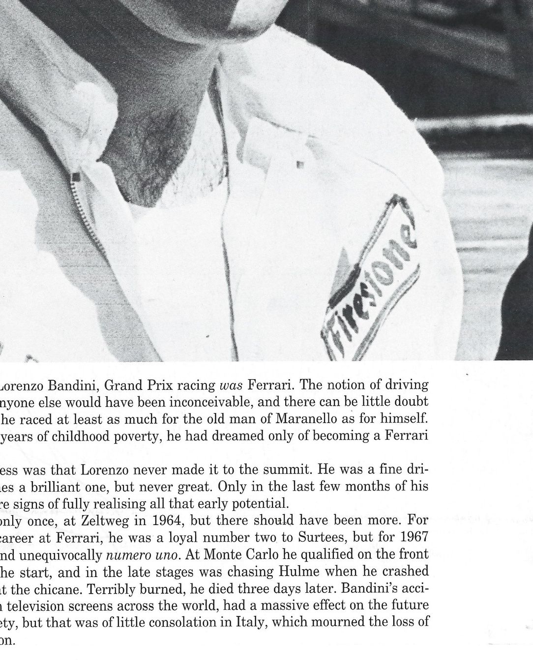 Autogramme: Heftausschnitt; John Surtees, Formel 1 – Gebraucht aus Aarburg von Hktm 1