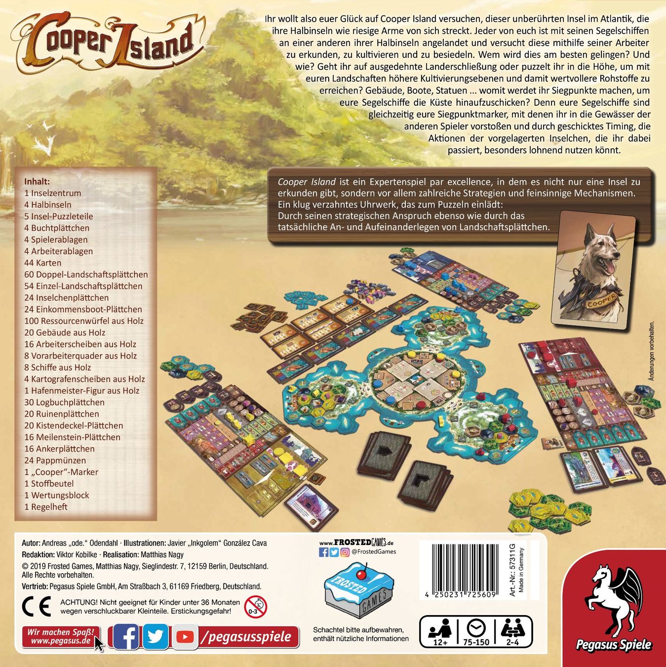 Jeux: Spiel Cooper Island – Neuf avec emballage d'origine à Uster par Ludit 1