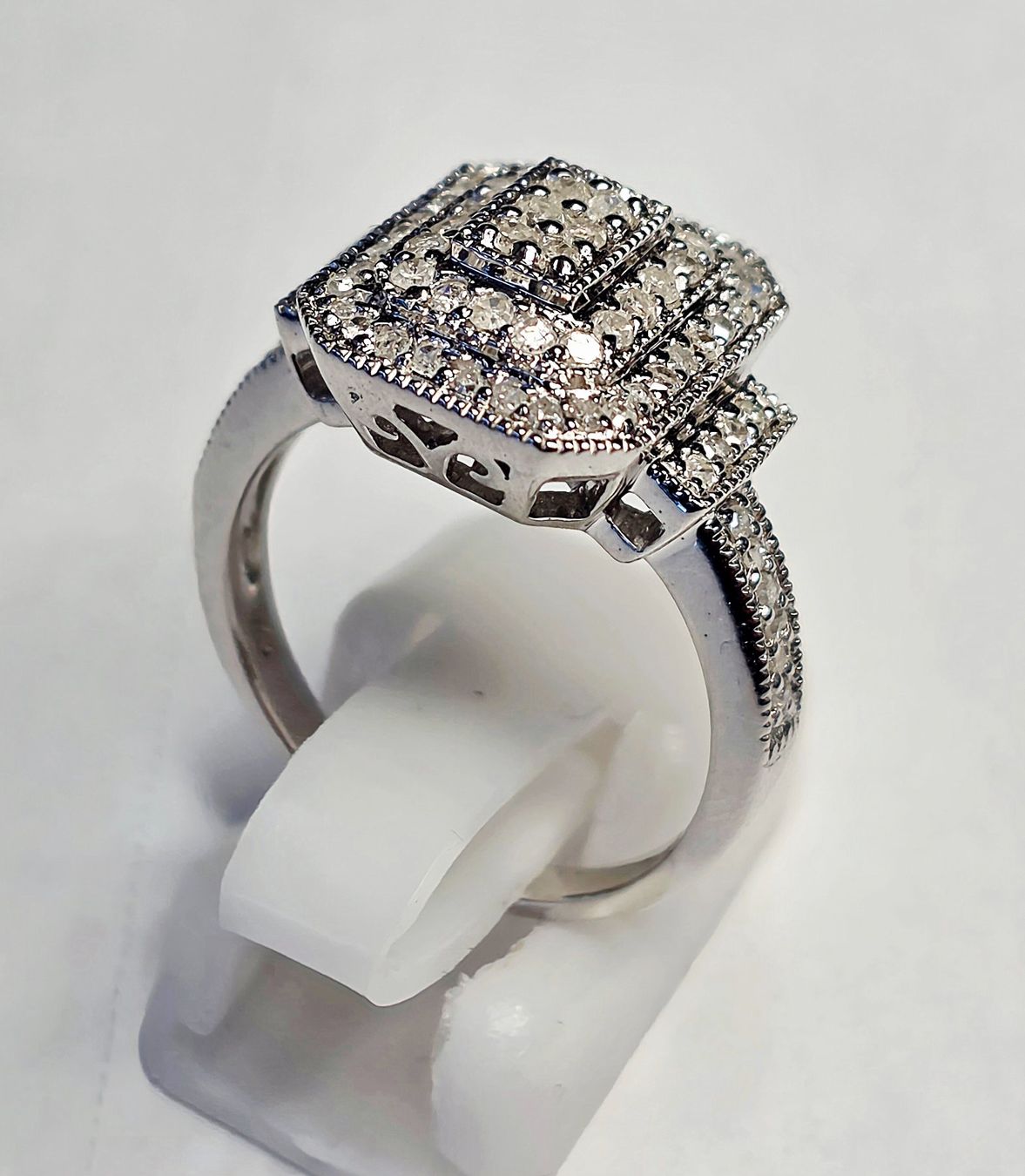 Anelli: Diamant Ring in Silber – Nuovo (secondo la descrizione) da Zürich venduto da Benedikt21 3