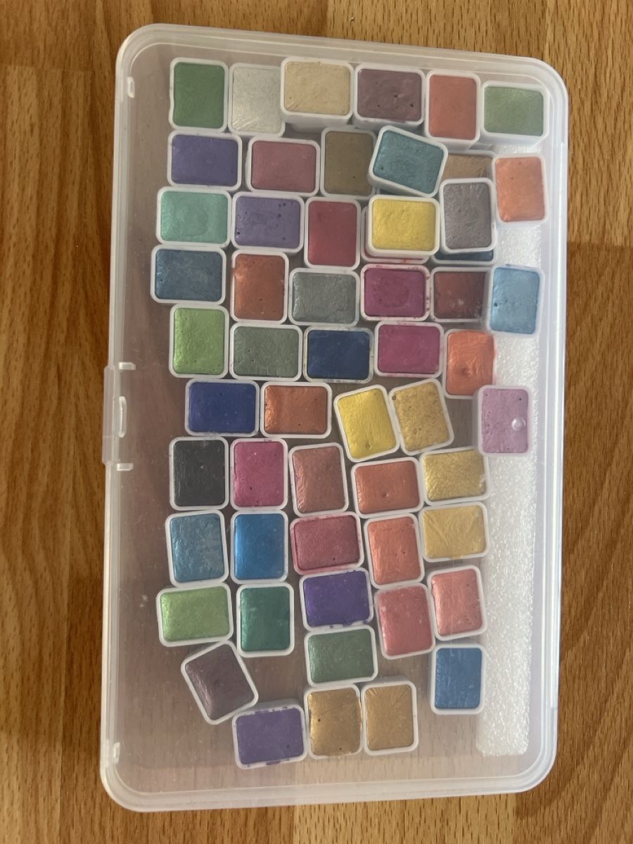 Colori: Metallic Aquarellkasten – Usato da Olten venduto da Sonjason