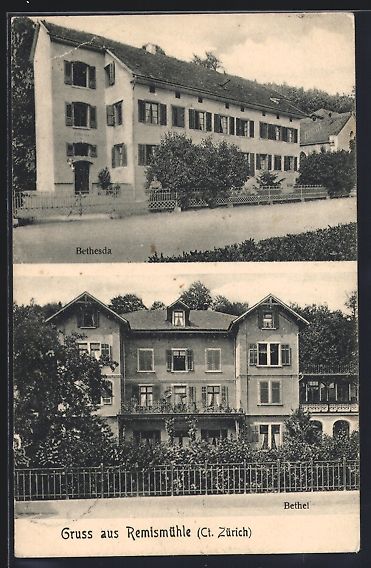 Ansichtskarten: Remismühle, Blick auf die Häuser Bethe – Gebraucht aus Berlin von bartko-reher