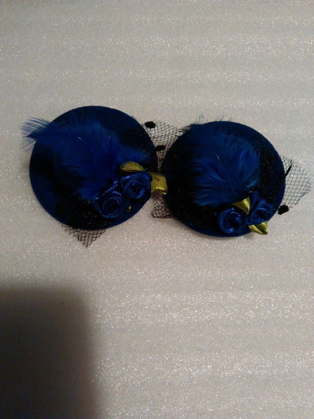 Accessori per capelli: HAARKLIPS 2 stück,,blau – Nuovo (secondo la descrizione) da Basel venduto da bijoutrie_4 2