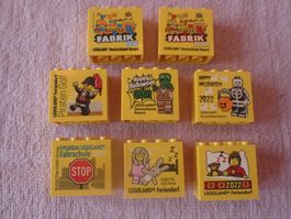 8 spezial LEGOLAND Sammler Steine Lego Fabrik und Feriendorf