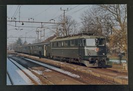 SBB Ae 6/6 11409 «Baselland» m. Regio in Amriswil 25.2.1993