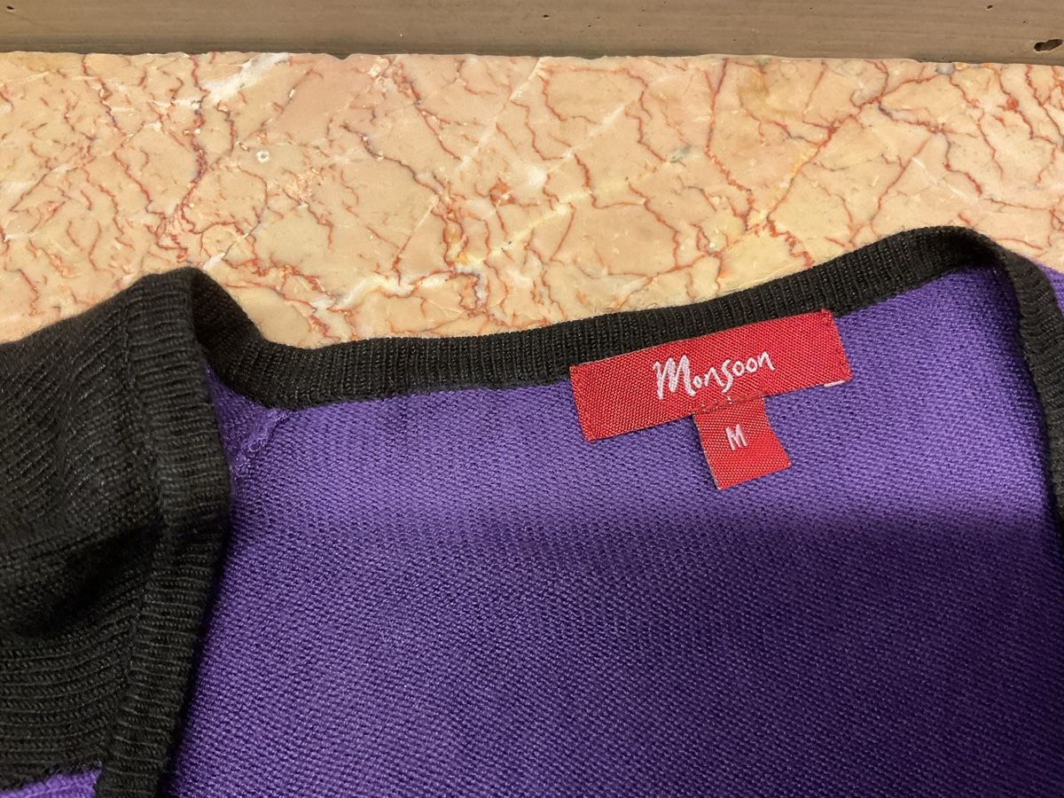 Maglioni & Felpe: Monsoon - Pull colorblock taille M – Usato da Villarepos venduto da Sglobule 4