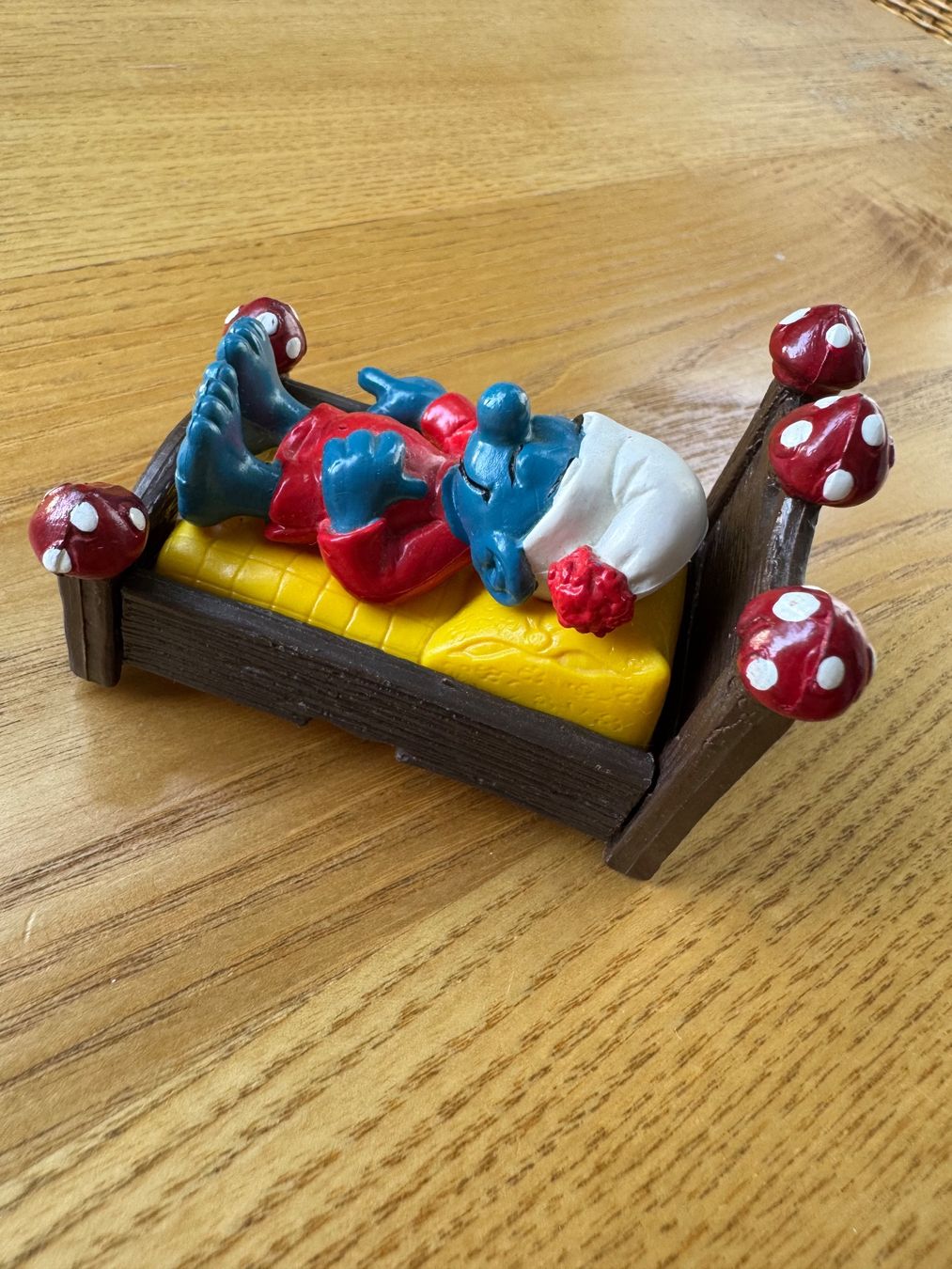 Figurines: Original Schlumpf Schleich - Schlumpf im Bett – D'occasion à Fislisbach par chili2006 4