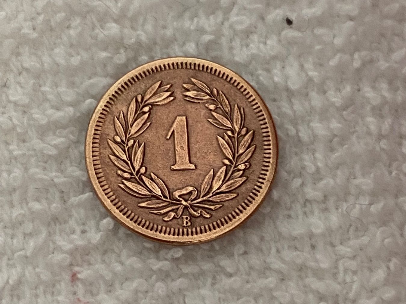 Tutti le monete: 1 centime/rappen 1872 – Usato da Nyon venduto da Ilmi09 1