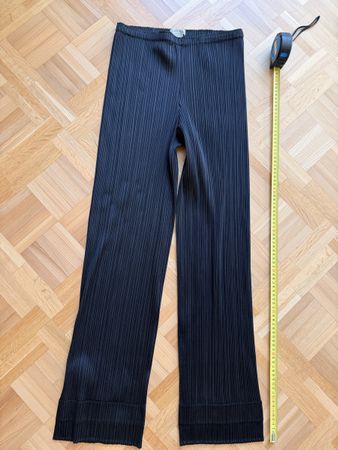 Pleats Please Issey Miyake Hose schwarz Size 5