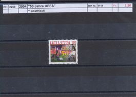 2004 "50 Jahre UEFA", ** postfrisch