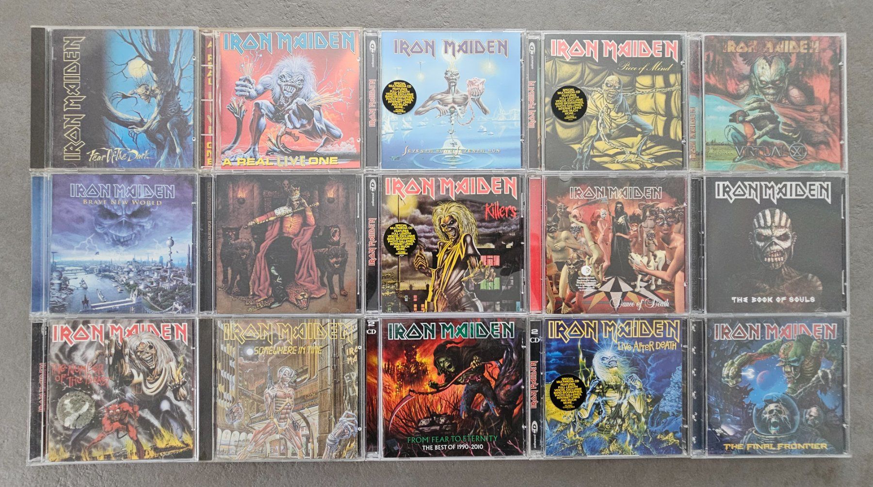 CD: Iron Maiden CD's – Usato da Unterkulm venduto da Chaplyn2018
