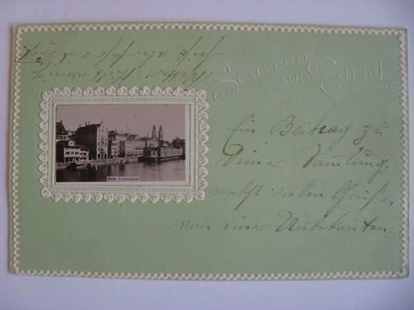 Ansichtskarten: AK  Zürich – Gebraucht aus Gundetswil von Egro01