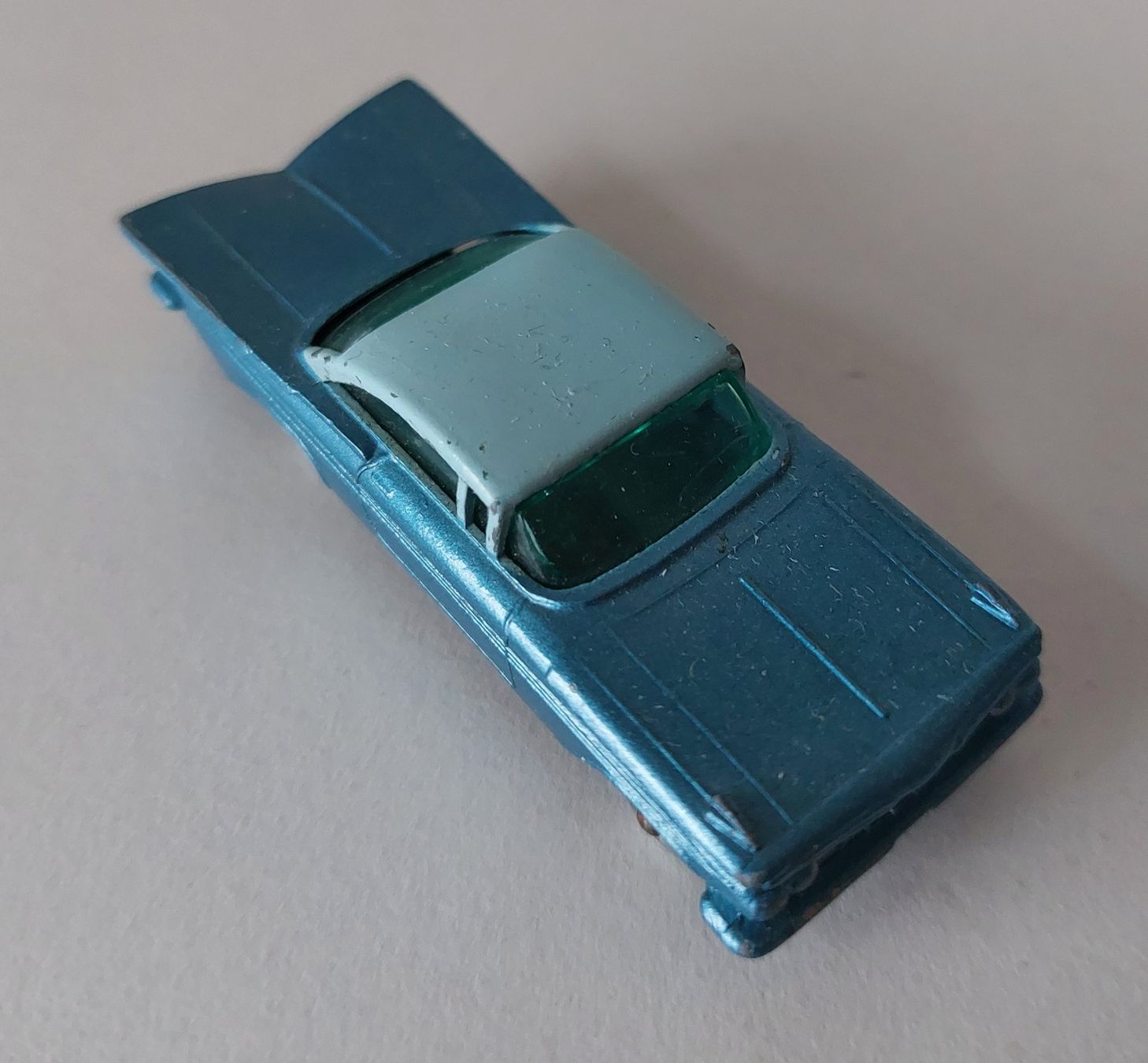 Matchbox Modellautos: Matchbox Lesney Nr. 57B Chevrolet Impala – Gebraucht aus Schenkon von Elbarto007
