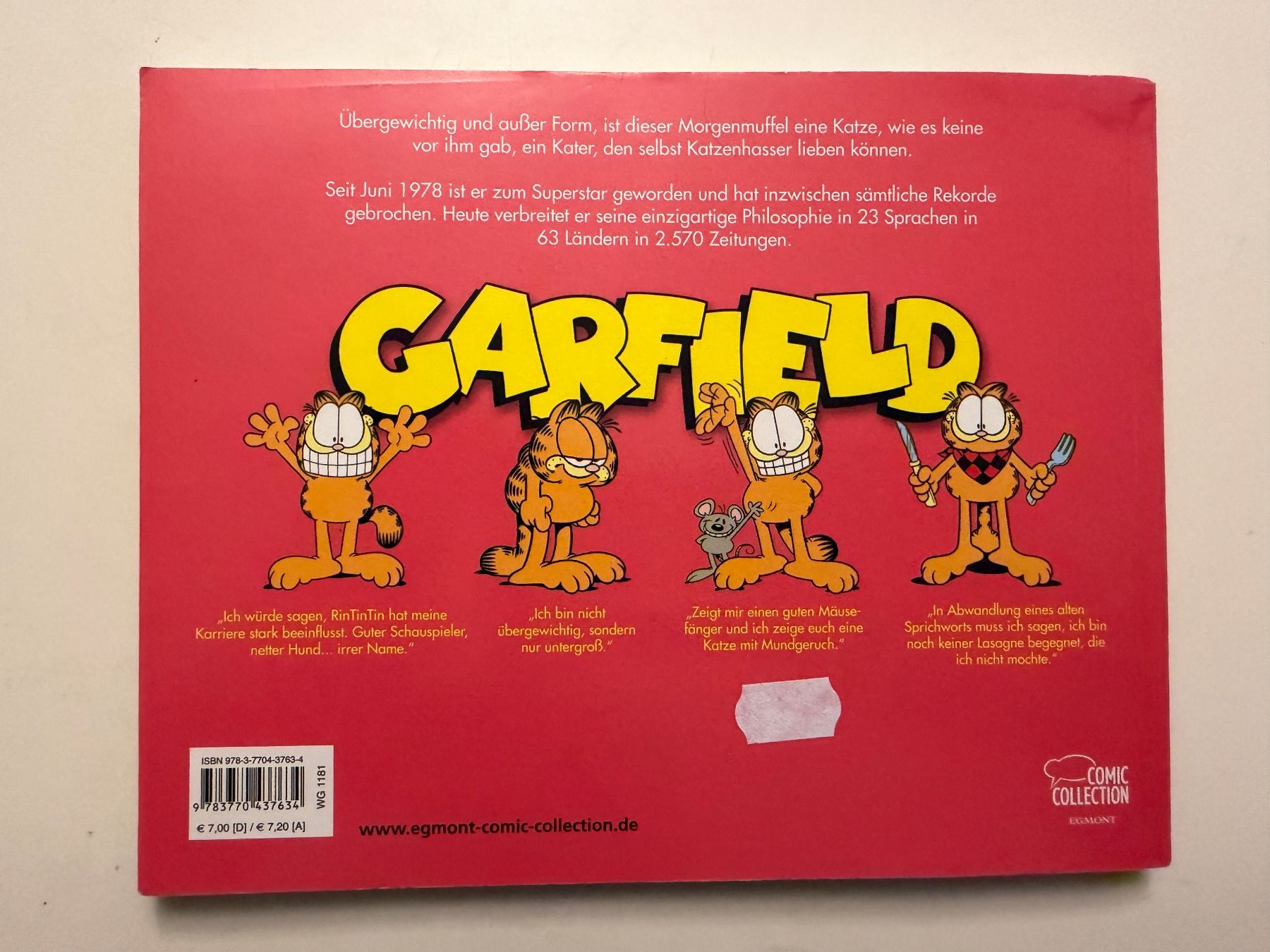 Comics: Garfield Band 47 - 1.Auflage – Gebraucht aus Münsingen von Ganjam 2