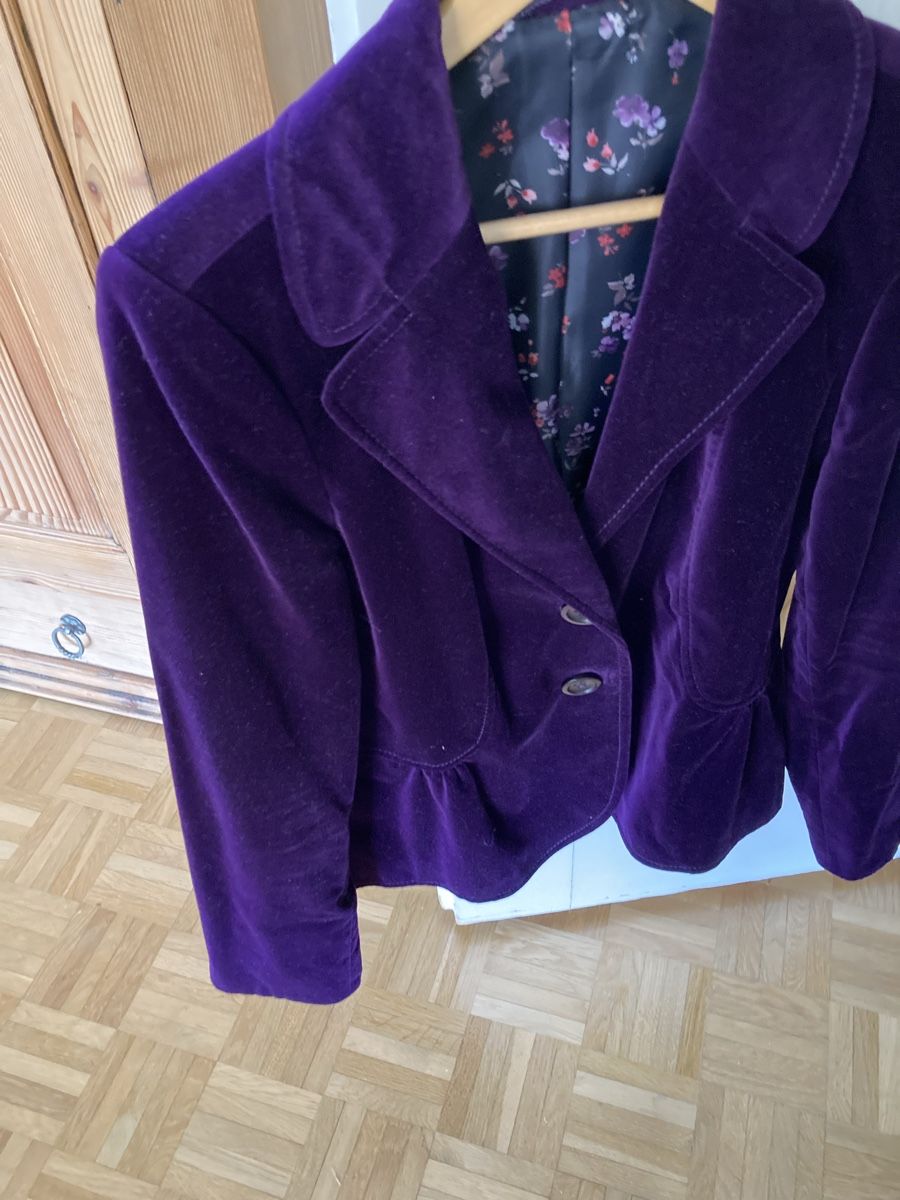 Jacken: Samt Blazer von Feldpausch 42 – Gebraucht aus Schaffhausen von christamawe 2