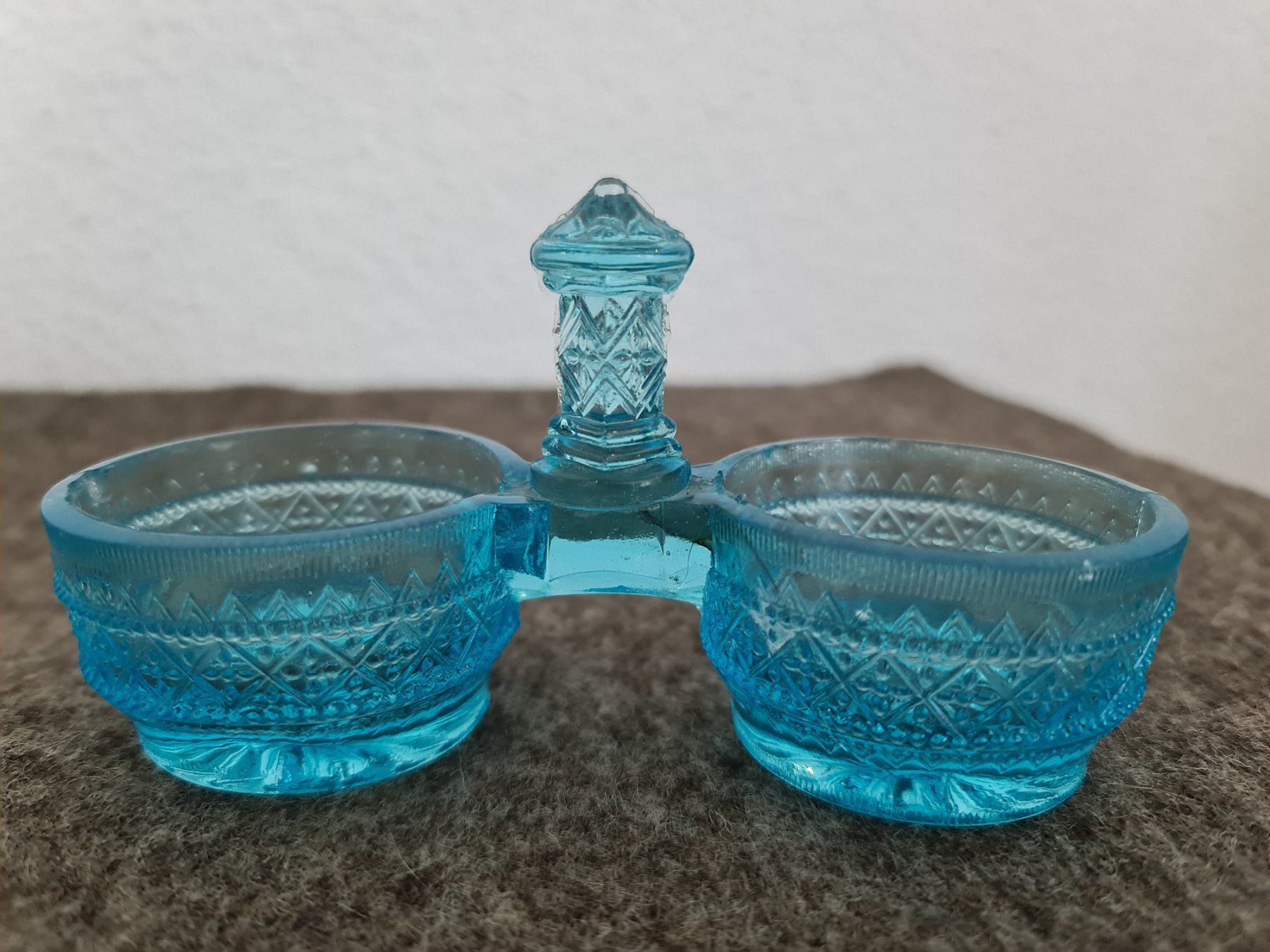 Tutte le decorazioni: Antike Salière - Salznapf, blau – Usato da Uster venduto da Cruleye 6