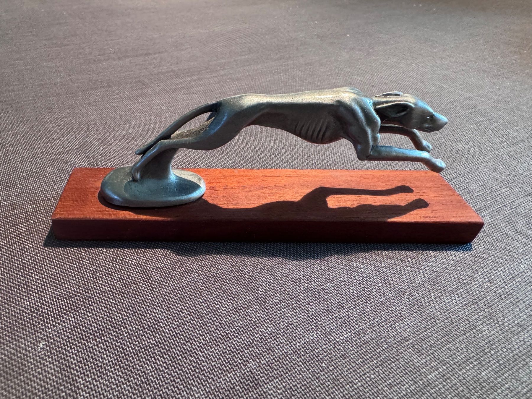 Statuette: Greyhound Kühlefigur – Usato da Oberrüti venduto da HotRod1932 2