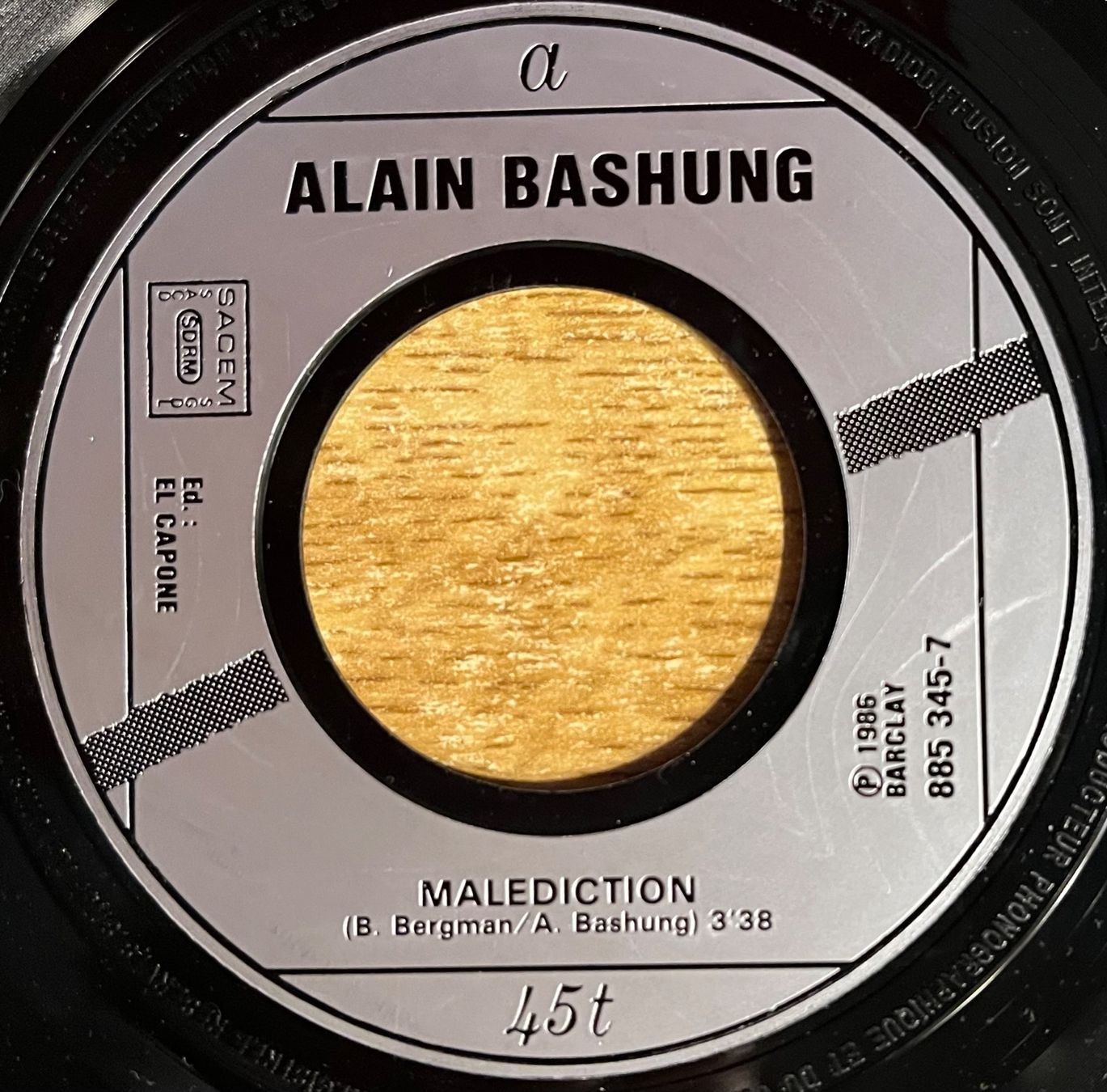 Schallplatten: BASHUNG - MALÉDICTION – Gebraucht aus Bussigny von vinyl-pas-cher 2