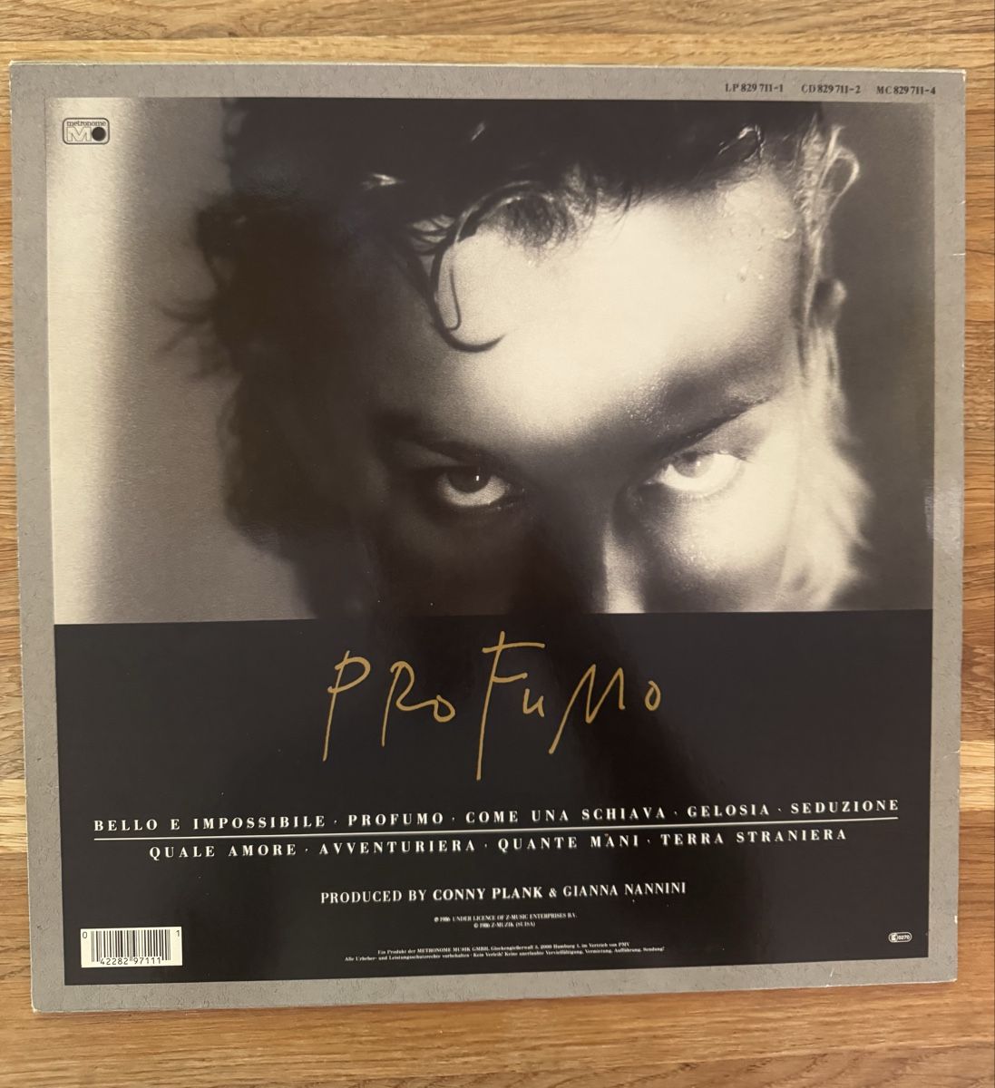 Vinyles: Gianna Nannini -  Profumo - LP 80s – D'occasion à Rorbas par BlackstarRecords 1