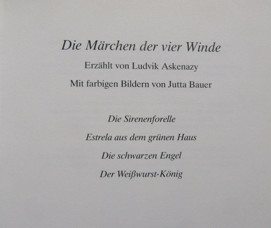 Die Märchen der vier Winde Märchenbuch ideal zum Vorlesen Kaufen